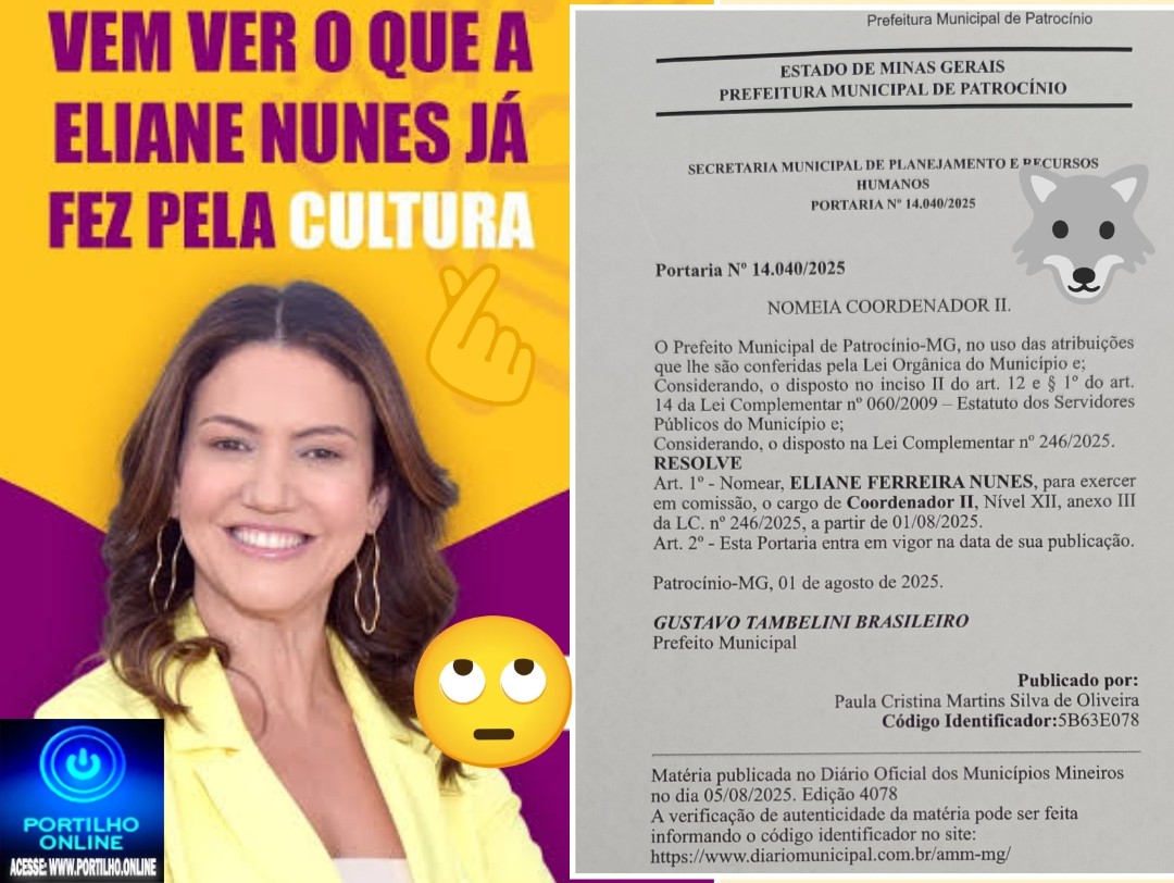 🫵🍼📢💸🫰💰🤔✍🫰🫰🫰Nomeação de Eliane Nunes e seu gordo salário de 8🫰mil conto por mês?