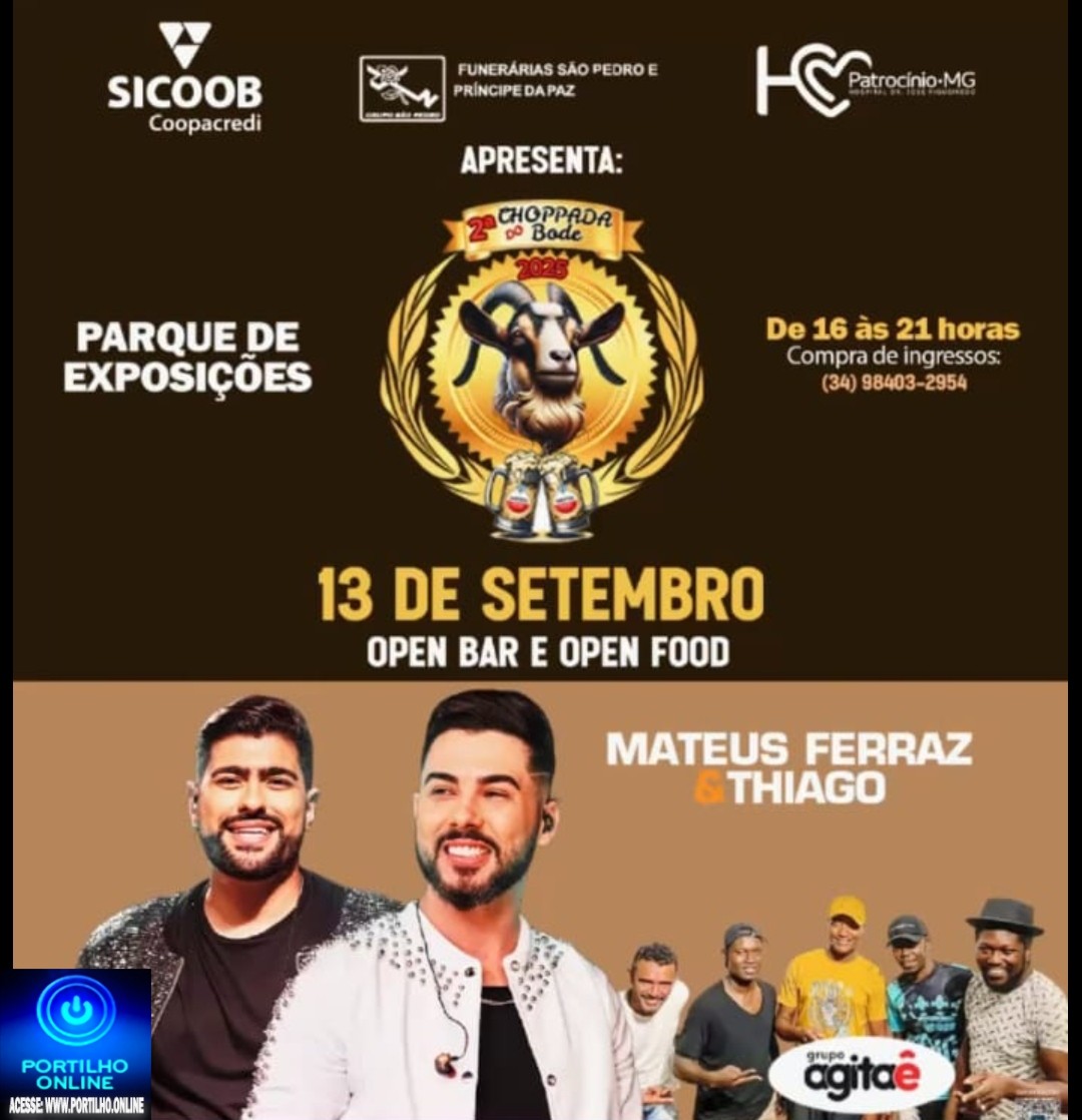👉👏👍🚀🎇🎊🎬🎹🎷🪗🎺A 2ª Choppada do Bode já tem data marcada!