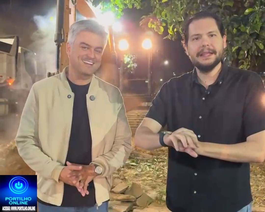 🫴👍👉✌🙌👏🫵👏👏Os dois madrugadeiros do progresso e da mobilidade urbana