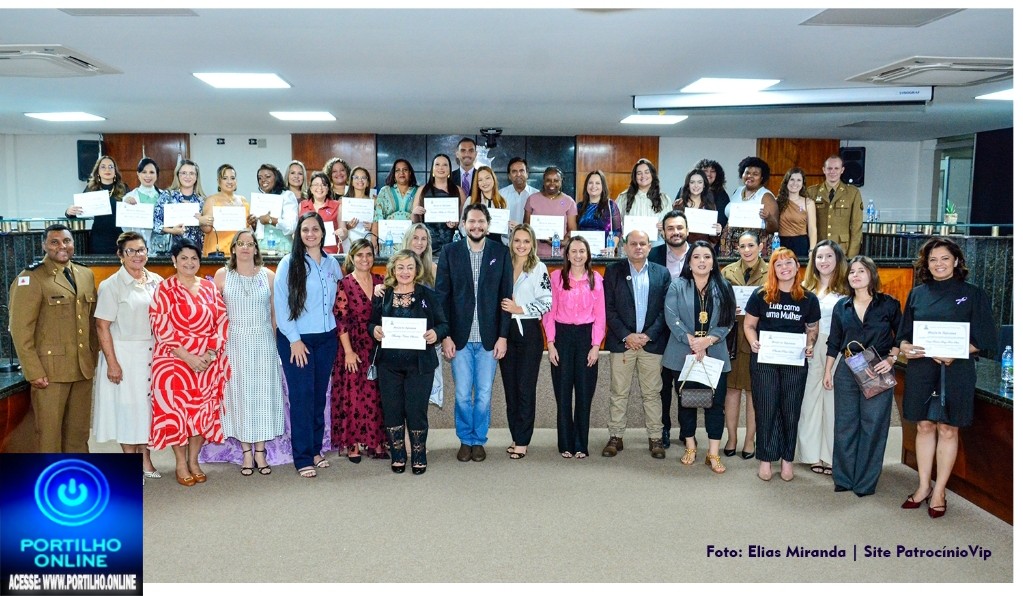 👀📢👏🙌👍Noite de conscientização marca a campanha “Agosto Lilás” realizada na Câmara Municipal de Patrocínio