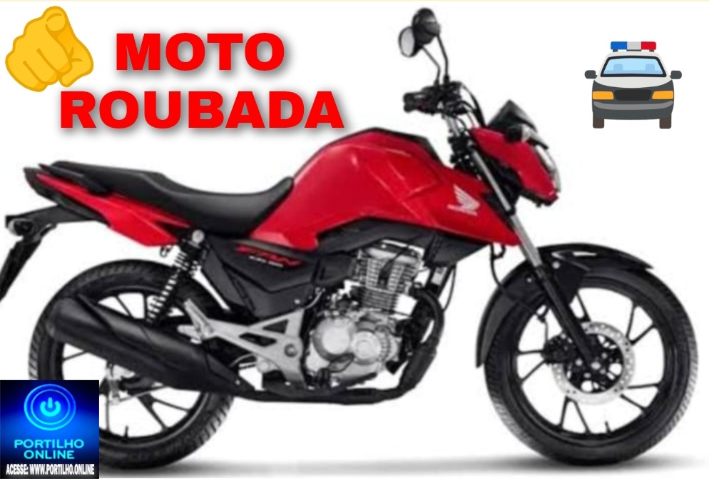👉📢🚨🚔👀💥🕵️‍♀️🔍⚖😱🏍MOTO ROUBADA PLACA: RTO0B13