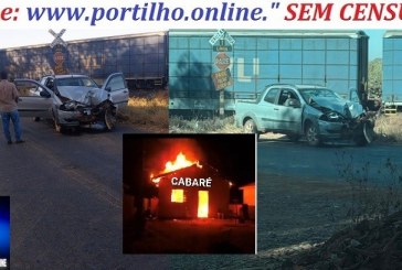 👉🤔😡🚂LÁ VEM O TREM…. Pare! Olhe! 🚔🚨🚂🚝🚦🚏Escute Acidente entre veículo e locomotiva na mg q liga BR365 a Silvano📯🔇🔕🚆