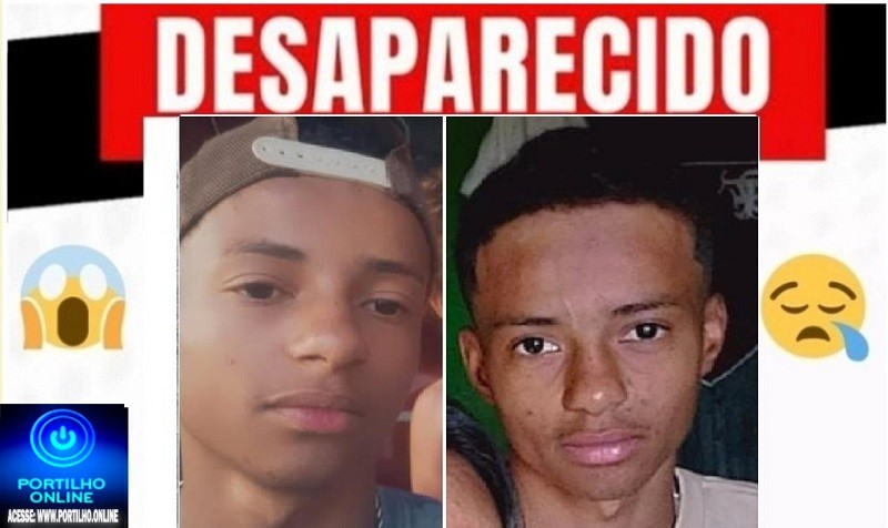 👉📢🔎🕵🔍🚨🚒🚓🚔👀🙌🗣😮🤔DESAPARECIDO:  Vitor Hugo Rocha Pina, 16 anos