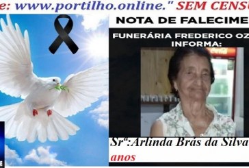 👉😱😭😪⚰🕯😪 NOTA DE FALECIMENTO. FUNERÁRIA FREDERICO OZANAM INFORMA… Faleceu hoje em Patrocinio, a Srª:Arlinda Brás da Silva 87 anos