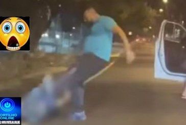 👉🤹👉😱🚨👺👊🚔🧐👺Vídeo: motorista é flagrado chutando homem em situação de rua em SP