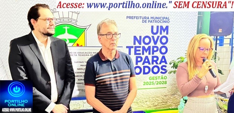 👉✍👍👏✌📚🫵📢🐦🖌📐📏✂Prefeito Dr. Gustavo Brasileiro entrega novo educandário com 100