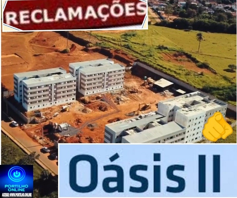👉🫵😱📢🤔💸🏬🏘️ Condomínio Oasis: mutuários cobram assinatura de contrato com a Caixa