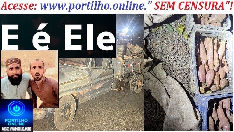 🔍🕵🔎É ELE DE NOVO???🚁📢🚨⚖😳😮😱ROUBO DE CAFÉ COM BATATA DOCE?!Conta pra nós ai Portilho quem é esse aí