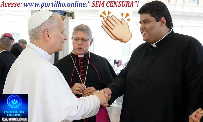 👉👏🙌🙏🤝👏👏Padre Patrocinenese é recebido pelo Papa Leão XIV