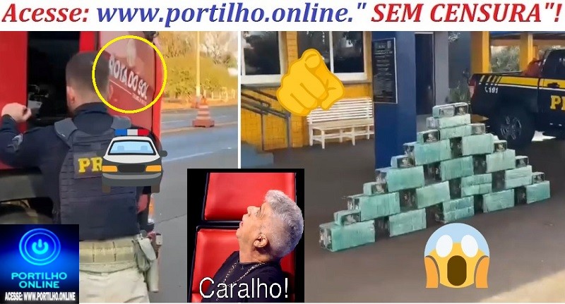 🫵🏼Atualizando a ” Rota da drogas”-330 quilos. 👊🏼😨😱🎤🚓🚨🚔👀 Duas carretas da empresa “Rota do Sol ☀” caíram na roda da Polícia Rodoviária Federal… e olha só a muuuuita droga que apareceu!