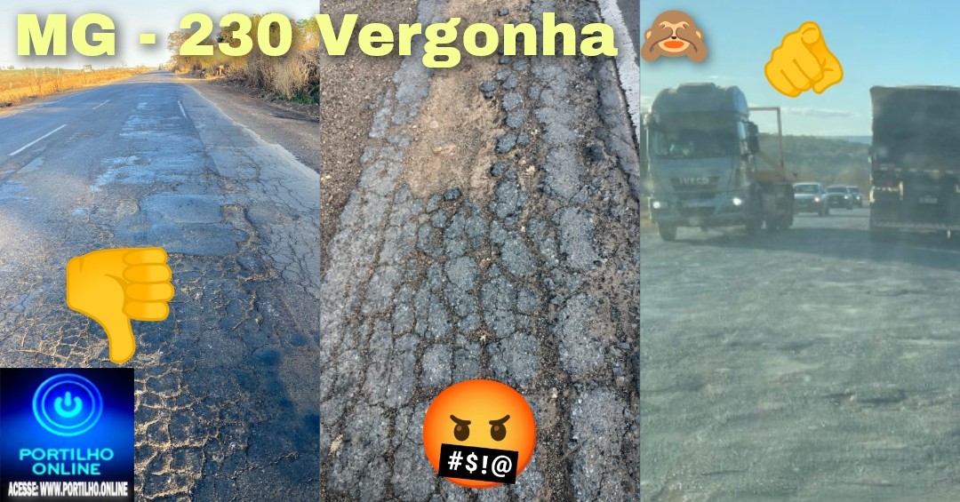 👉📢🔍❓🔎🧐🚧🕳🕳🕳🕳🕳Nem na Marra vai. A reforma da MG 230