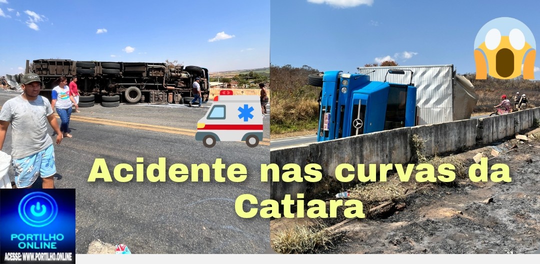 👉ASSISTA AO VIDEO… 📢🚨🚑🚒🚓🚔🚛🤔… ACIDENTE NAS CURVAS DA CATIARA!