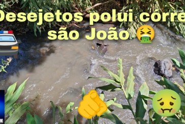 👉🚔📢 Denúncias!🫵😱🤮🤢😡👎👎Poluição: dejetos de currais de ordenha destroem córrego de São João