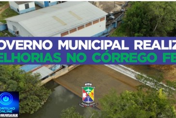 👉📢🤝👍👏 Notícias 📰🗞️ da prefeitura: Governo Municipal inicia obras no Córrego Feio para garantir abastecimento de água