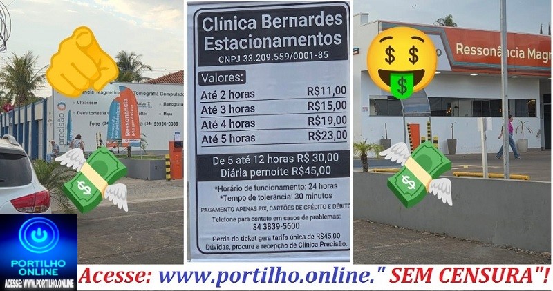 👉🫵 RETIFICAÇÃO SOBRE O ESTACIONAMENTO 🅿💰😱🤔💸💵💴 “Assim como não existe almoço grátis, também não existem medicamentos gratuitos.”