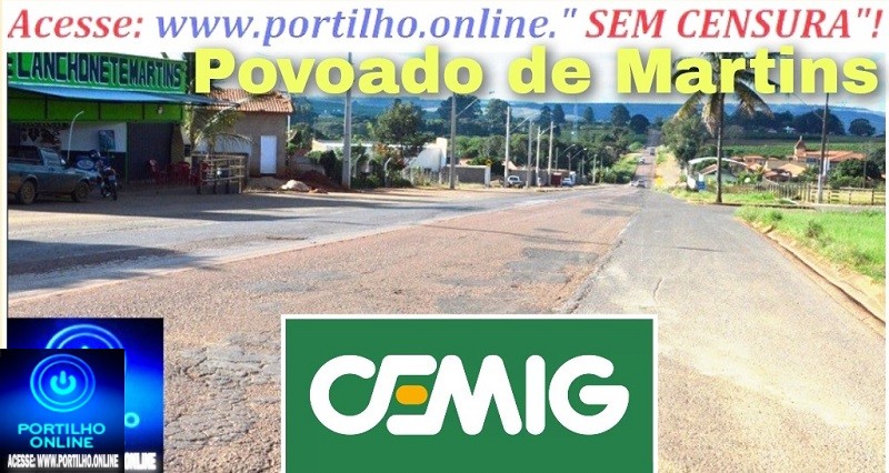 👉😱🤬😠😡🕯🚁🔌💡Povoado de Martins. Boa tarde Portilho. Funcionário da Cemig “mandou uma senhora de idade tomar no cu”