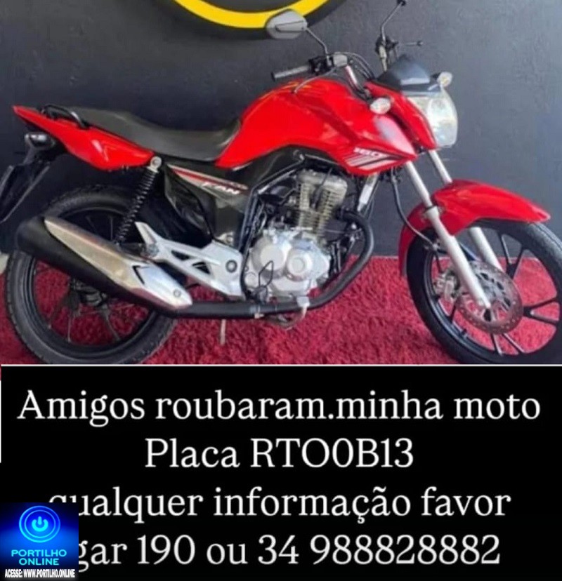 👉ATENÇÃO: MOTO ROUBADA!😱🕵🚨🚔💥🔎ASSISTA AO VIDEO E VÊ SE VOCÊ RECONHE ELE??? 🚨😠🚓📢😡⚖👿👹👀🎥📽