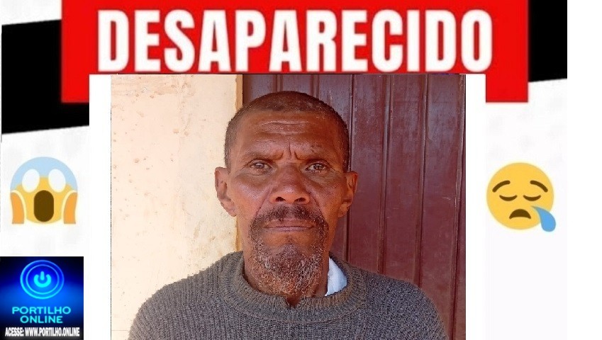 👉📢🔎🕵🔍🚨🚒🚓🚔👀🙌🗣😮🤔DESAPARECIDO: ” patrocinense – Claudio”