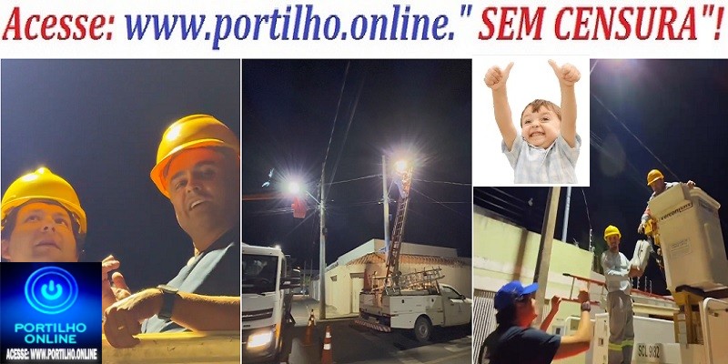👉🙌✍👍👏🔌💡🔦🕯Prefeito anuncia nova iluminação de LED pelo programa “Minas Led”