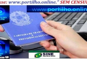 👏ATUALIZANDO VAGAS DE EMPREGO SINE…🤙🙌✍🙏🛠⚒🔨🔧🔩 SINE DE PATROCINIO INFORMA…