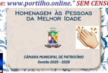👉🤝👏🙌👍🏆🎖Câmara Municipal de Patrocínio celebra a sabedoria da Melhor Idade em Solenidade Especial
