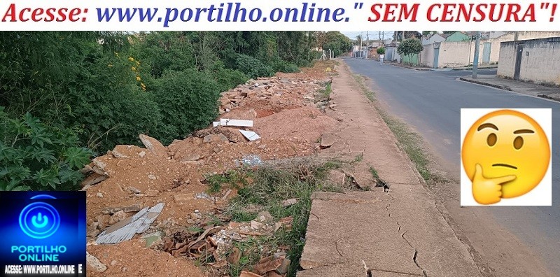 👉🤔🤬🚧📢👎🔍🕵🔎👊🤢🤮Moradores do Bairro Morada Nova pedem alambrado e calçadas na Alameda dos Eucaliptos