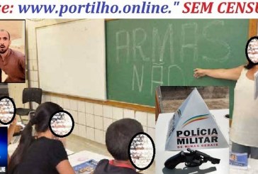 📢👉PERIGO!!! 🤔⚖🚔👏🔫🚨ARMA DE FOGO NA ESCOLA !!!Polícia Militar apreende arma de fogo e drogas em escola estadual de Patrocínio