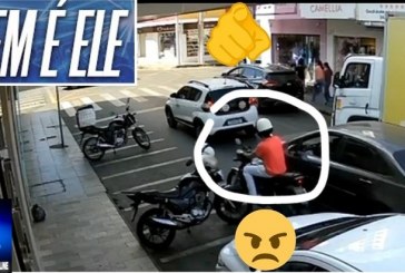 👉😡👎🚔🤬😱🚧Você reconhece 🫵 🚓 🚔 🚨 esse Tocador de motocicleta derruba moto estacionada ?🫵