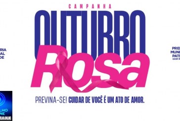 👉🫵👍🤝 Notícias 📰🗞️ da prefeitura municipal de Patrocinio:  Outubro Rosa tem início nesta quarta-feira (1º)