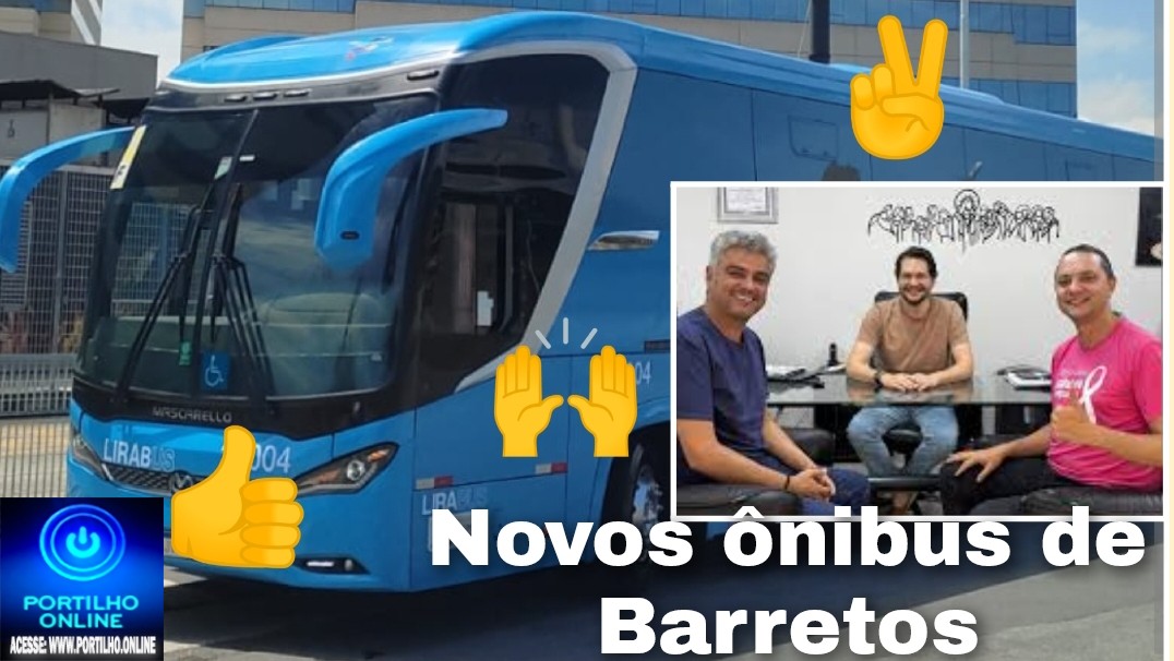 👉👏🚍🚌👍🙌🤝Novos ônibus 🚍 🚌 de Barretos. Prefeito Dr Gustavo Brasileiro já comprou