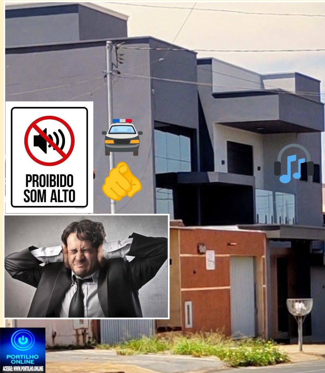 👉🫵📣🔇🔉🔊🎰🎼🎧  Prédio do piseiro e da putaria. Som alto perturbação 🚓🚔
