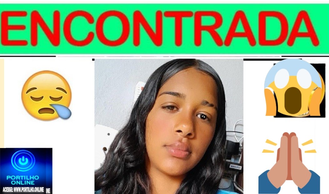 👉📢🤔❓⁉🚨🔎🕵️♀️🔍👊🤝🫵👏🙌🙏ADOLESCENTE ENCONTRADA: Talita Leite de Oliveira, de 14 anos