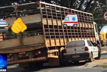 👉📢🚛🫵🚧🚨🚑🚒🛑🚏Acidente na Avenida JK: caminhoneiro causa confusão ao jogar carro na calçada