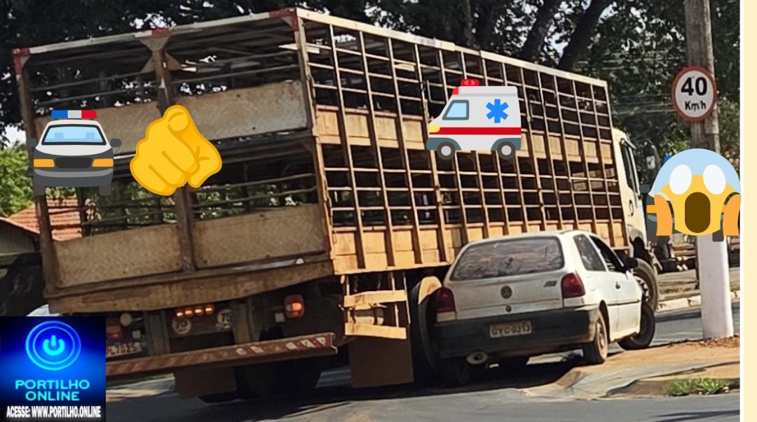 👉📢🚛🫵🚧🚨🚑🚒🛑🚏Acidente na Avenida JK: caminhoneiro causa confusão ao jogar carro na calçada