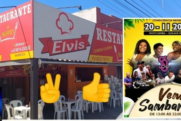👉👍👏🍻🍺🍾🥃 🎇🍴🥂🎹🎷🪗🎺🥁Restaurante 🍢 do Elvis informa …ESTÁ CHEGANDO…  “VEM SAMBAR “, DIA 20 DE NOVEMBRO NO RESTAURANTE DO ELVIS