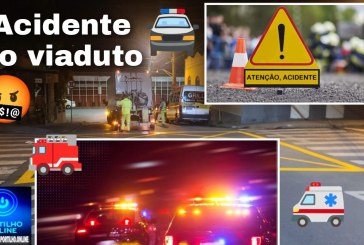 👉😱🚨🚏🚥🚒🎪🚔📢🤔🚧Acidente feio no viaduto! As mudanças na sinalização colaboraram