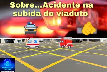 👉🫵🚧📢🚨😱🚒🚑🚥🚏🚦Sobre o acidente na subida do viaduto. Quando acontecerá o próximo?