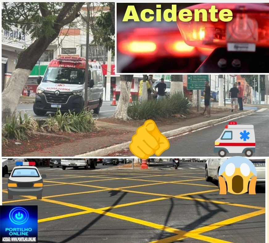 👉🚨🚏🚥🚔😱 Acidente “inaugura” a nova pintura da rotatória do Banco do Brasil  🪤🫵🚧🤔👀