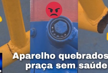 📢😡👉🚒PRAÇA 100- SAÚDE – BAIRRO MORADA NOVA.ESTÁ  OS BRINQUEDOS TODOS PRECISANDO DE REPAROS