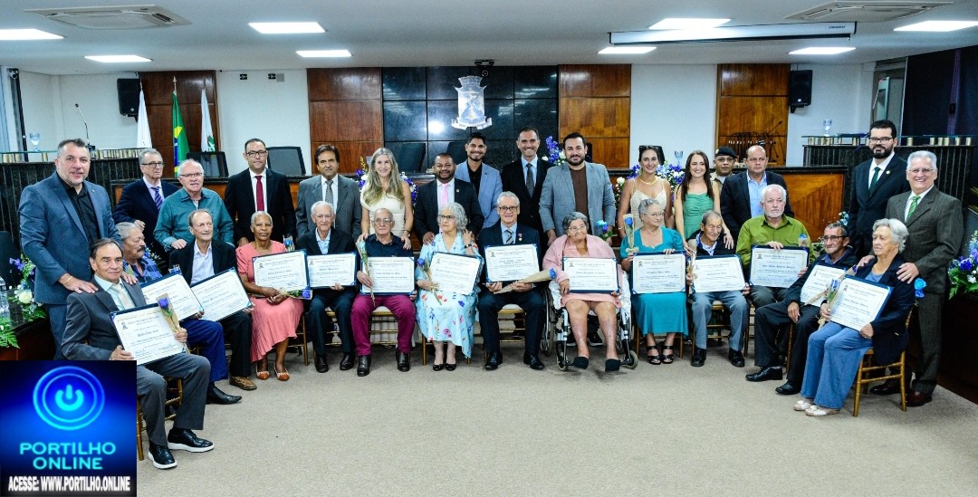 👉🤝🫵👊🏆🥇Câmara Municipal de Patrocínio celebra sabedoria e legado na Homenagem às Pessoas da Melhor Idade