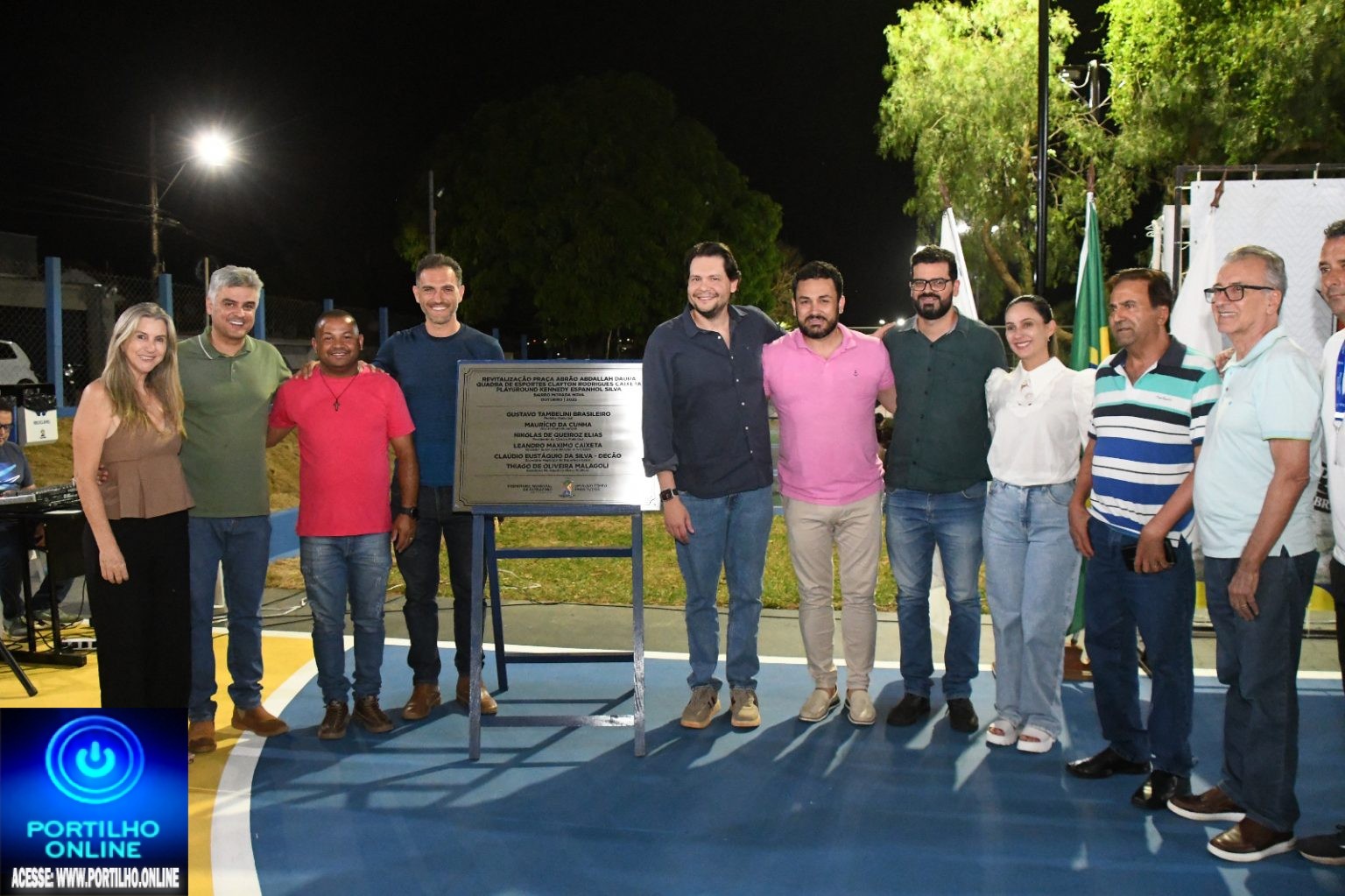 👉👏🙌🤝✌️👍 Notícias 📰🗞️ da prefeitura.Governo Municipal entrega revitalização da Praça Abrão Abdallah Daura no Bairro Morada Nova