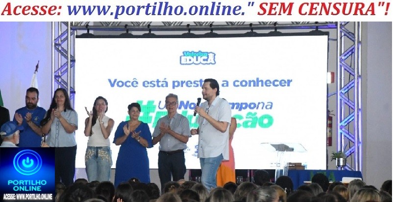 👉👏🫵🎉🙏👍👏 Governo Municipal lança o Programa Valoriza Educa e anuncia pacote histórico de valorização para os profissionais da rede