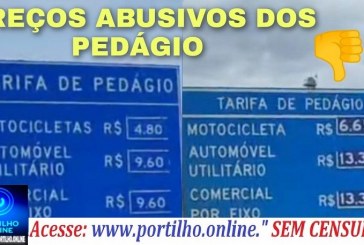 👉😡👎🫵🛣️💸💴💰Portilho boa tarde, eu sei que vc tem voz…”Os pedágios estão ficando mais caros do que a gasolina”.