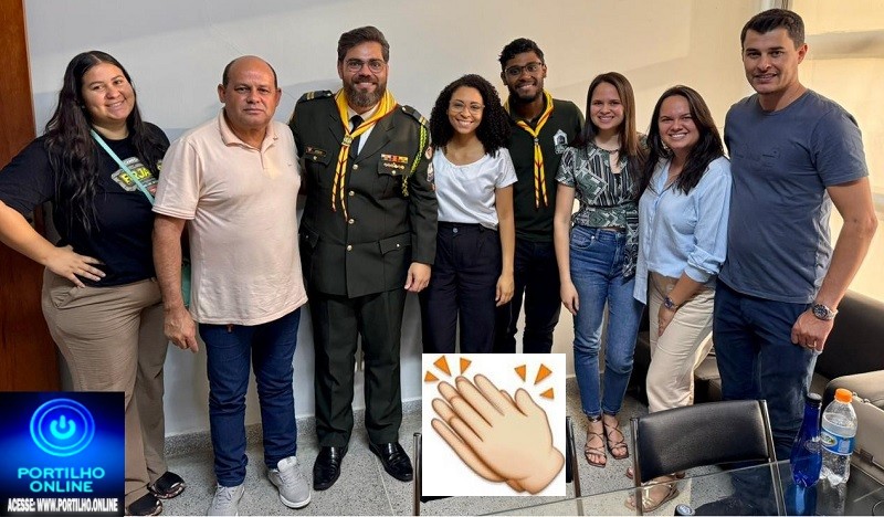 👉✍🙏👏🤝🙌👍Vereador Professor Emerson Caixeta firma parceria com Clube de Desbravadores da Igreja Adventista do Sétimo Dia em Patrocínio.