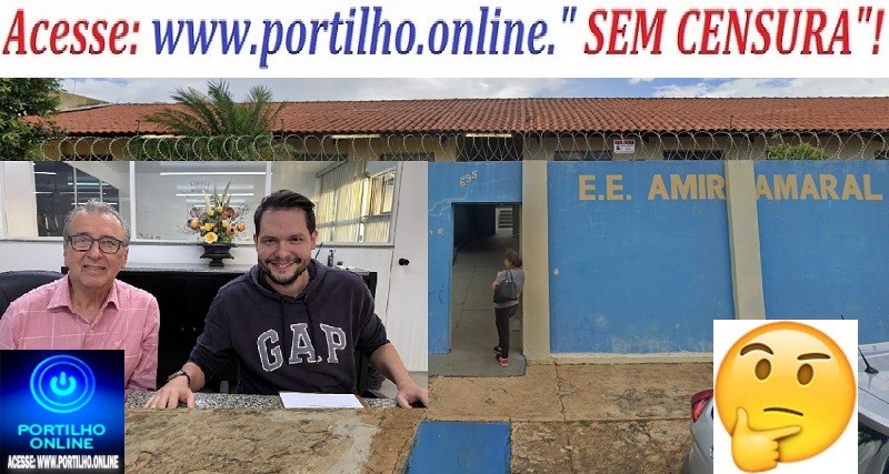 👉🤝👏🙌✌🫵👍👏🎒🎒Portilho pede o prefeito Gustavo Brasileiro. “Oi bom dia Portilho desculpa te incomodar, sou mãe de uma pequena que estuda na escola Amir Amaral”.