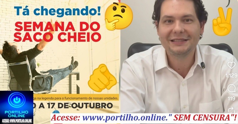 👉🎒😱🫵😡😠🚧📚✏️📐📏✂️Boa tarde Portilho. Estamos pedindo socorro. Na Semana do saco cheio nós iremos ter que trabalhar?