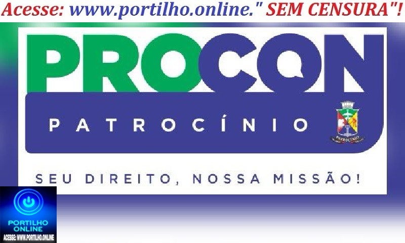👉👊🤙👍🤝Procon de Patrocínio lançará atendimento automático via WhatsApp( 34 9236-2036)