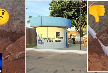 👉🚧🐕‍🦺🦮🐕👎👀🦴🕳️Portílho os cães estão destruindo novamente a recém inauguradas pracinha da Santa Casa