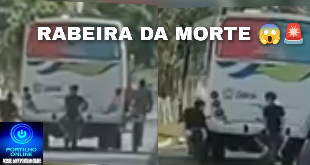 👉⚡😱🚔🚨🚓🚧🚒👀Falta de fiscalização incentiva as perigosas “rabeiras da morte” nos coletivos