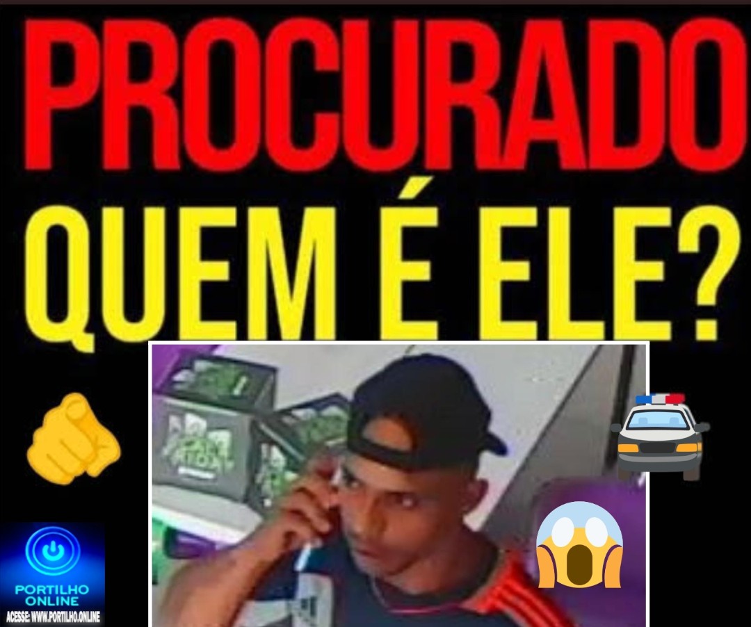 🚨Atenção🚨 Voce reconhece esse ladrão ? 👉📢👀👿👹🔍🕵🔎 Ele roubou dois celulares